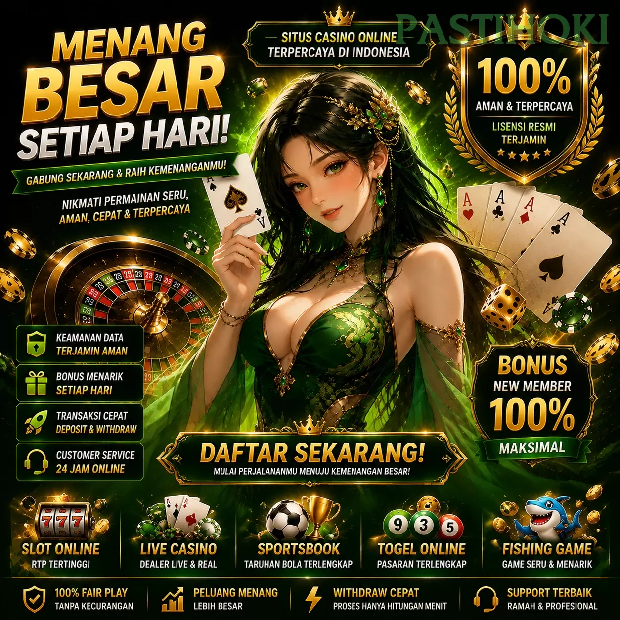 Berbagai Jenis Permainan yang Tersedia di pastihoki